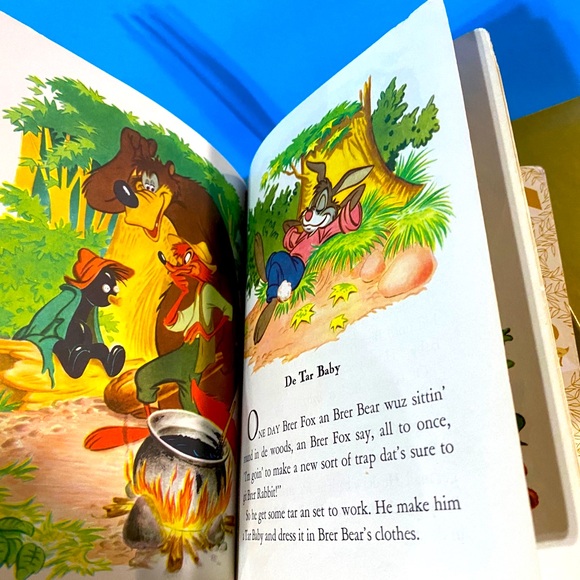 WALT DISNEY PRESENTS UNCLE REMUS A LITTLE GOLDEN BOOK HARDCOVER Copyright 1947 - Picture 10 of 14